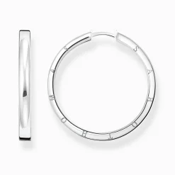 Women THOMAS SABO Hoop Earrings-Hoop earrings large silver