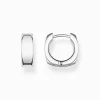 Women THOMAS SABO Hoop Earrings-Hoop earrings minimalist silver