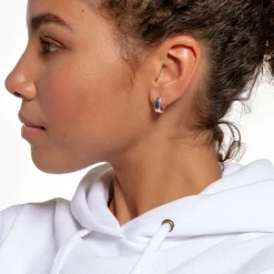 Women THOMAS SABO Hoop Earrings-Hoop earrings minimalist silver