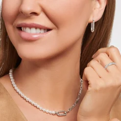 Women THOMAS SABO Hoop Earrings-Hoop earrings silver
