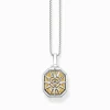 Women THOMAS SABO Necklaces|Necklaces & Chains-Jewellery set necklace small compass gold and silver