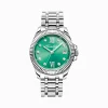 Women THOMAS SABO Watches|Ladies' Watches-Ladies watch Divine Green with dial in green silver-coloured