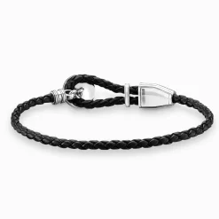 Women THOMAS SABO Bracelets|Bracelets-Leather strap cross