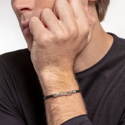 Women THOMAS SABO Bracelets|Bracelets-Leather strap lobster clasp