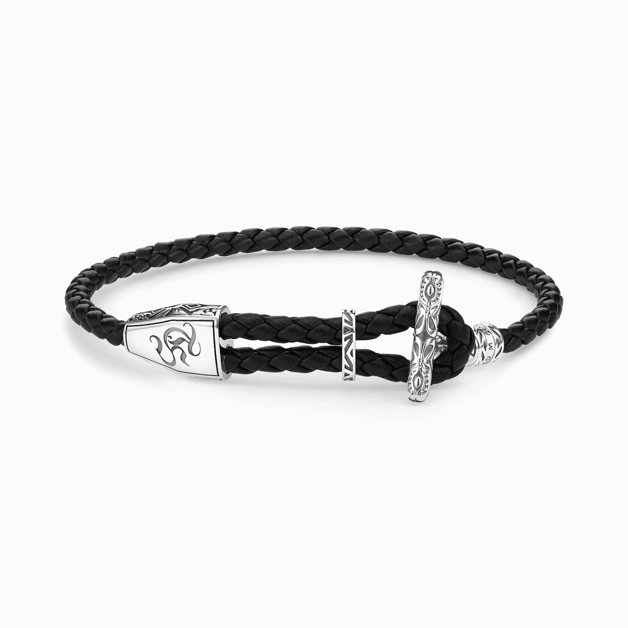 Women THOMAS SABO Bracelets|Bracelets-Leather strap ornament