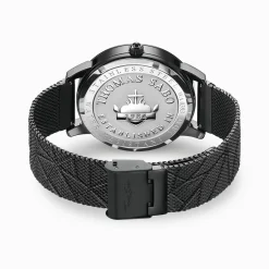 THOMAS SABO Watches|Watches-Men’s watch Elements of Nature with black stones two-tone
