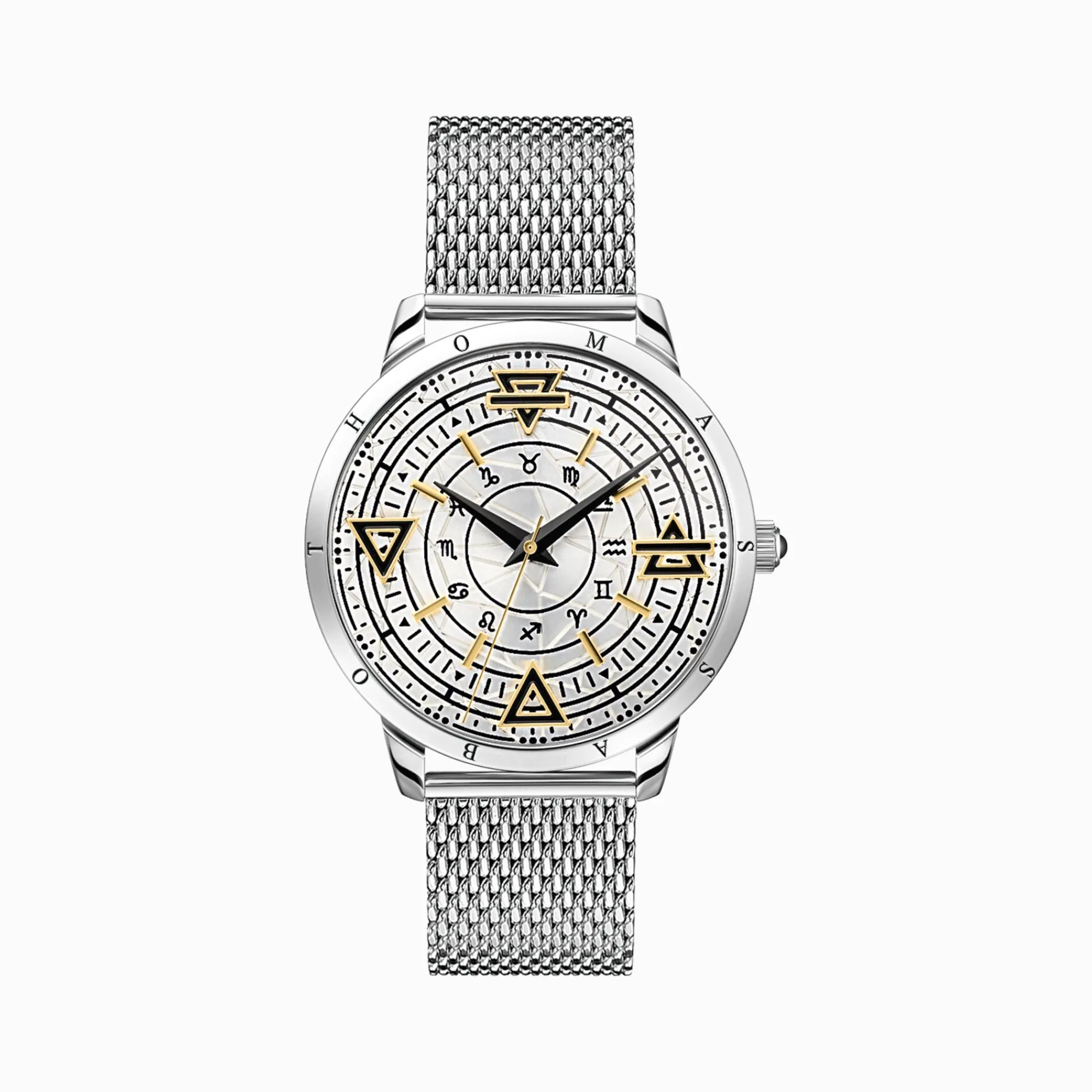 THOMAS SABO Watches|Watches-Men’s watch elements of nature silver