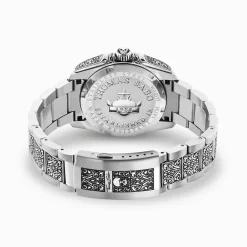 THOMAS SABO Watches|Watches-Men’s watch Rebel at Heart skull silver black