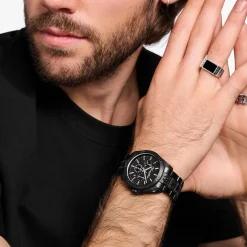 THOMAS SABO Watches|Watches-Men’s watch Rebel at heart Chronograph black