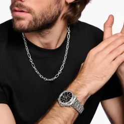 THOMAS SABO Watches|Watches-Men’s watch Rebel at heart Chronograph silver