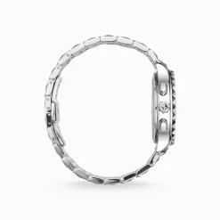 THOMAS SABO Watches|Watches-Men’s watch Rebel at Heart Chronograph silver black
