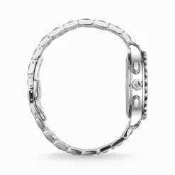 THOMAS SABO Watches|Watches-Men’s watch Rebel at Heart Chronograph silver black bicolor