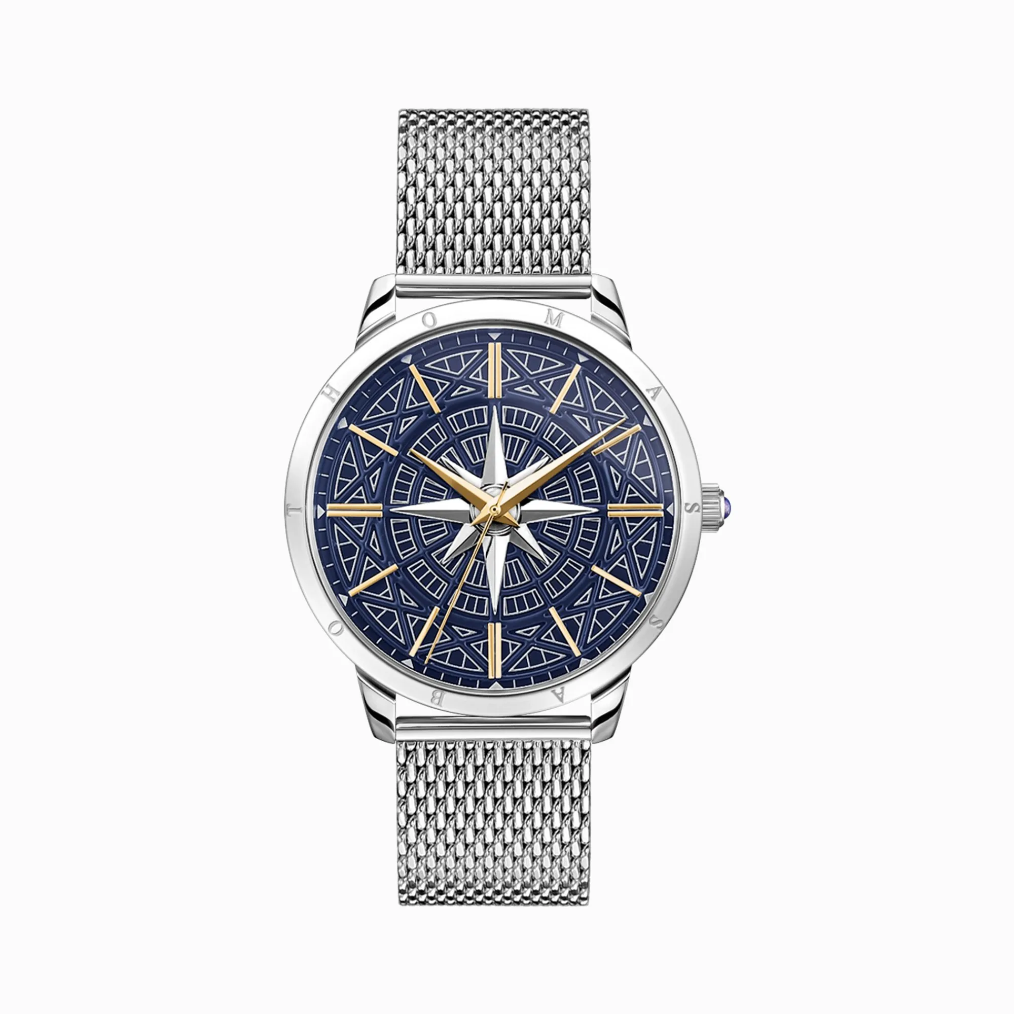 THOMAS SABO Watches|Watches-Men’s watch Rebel spirit compass, two-tone