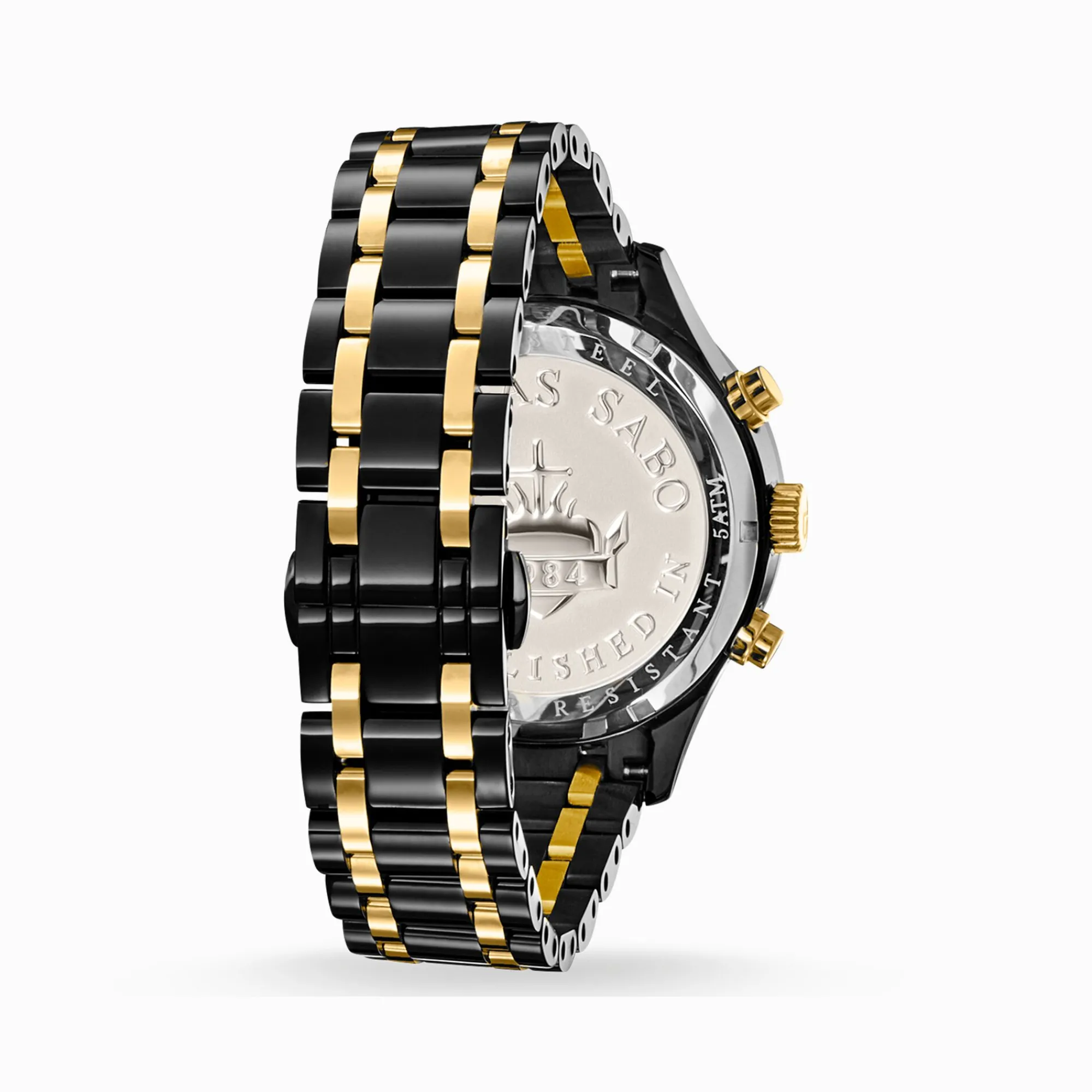 Women THOMAS SABO 18-Carat Gold-Plating - 925 Silver|Watches-Men’s watch Rebel Urban
