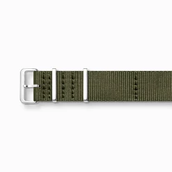 Women THOMAS SABO Watches|Ladies' Watches-NATO textile strap, khaki-coloured