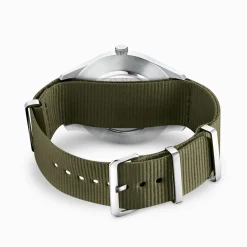 Women THOMAS SABO Watches|Ladies' Watches-NATO textile strap, khaki-coloured