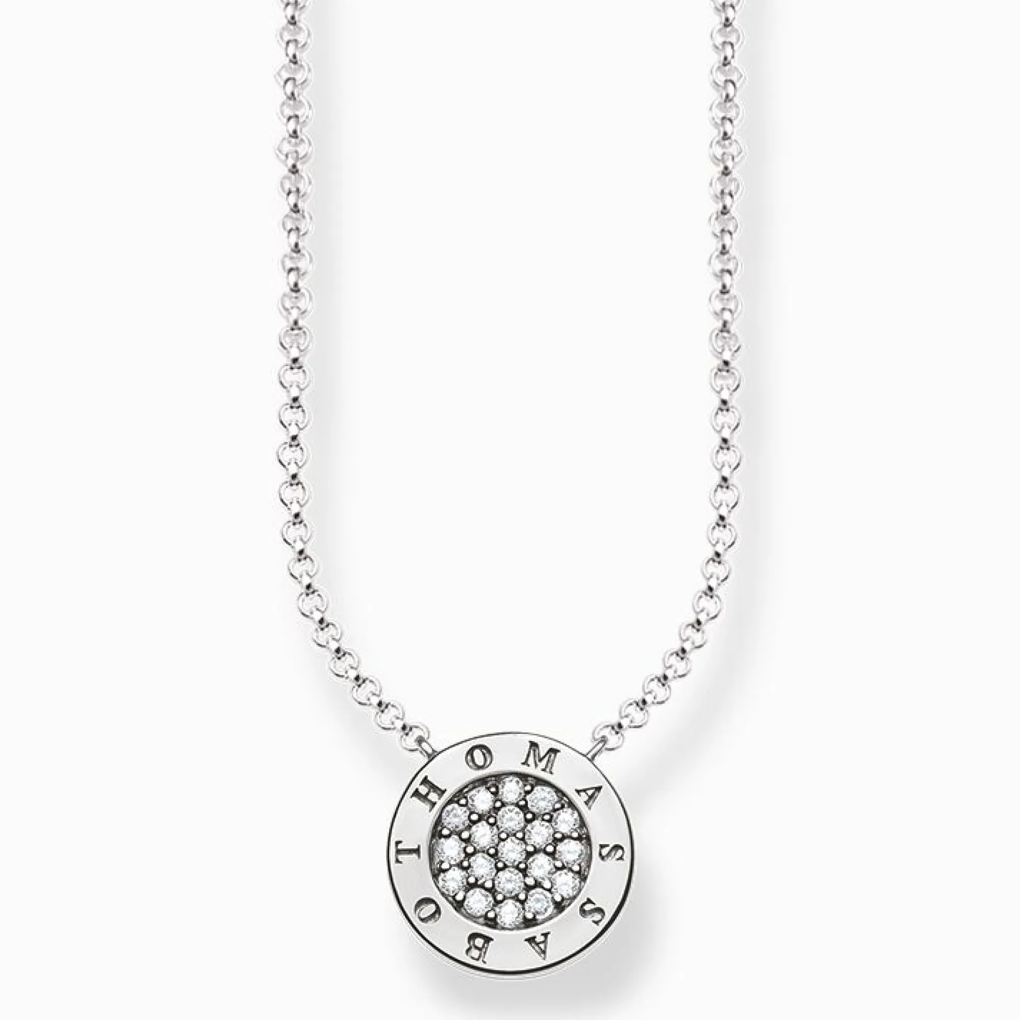 Women THOMAS SABO Necklaces-Necklace classic pavé