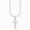 Women THOMAS SABO Necklaces-Necklace cross pavé