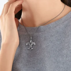Women THOMAS SABO Necklaces|Necklaces & Chains-Necklace fleur-de-lis