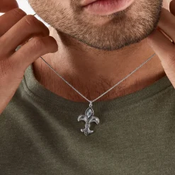 Women THOMAS SABO Necklaces|Necklaces & Chains-Necklace fleur-de-lis