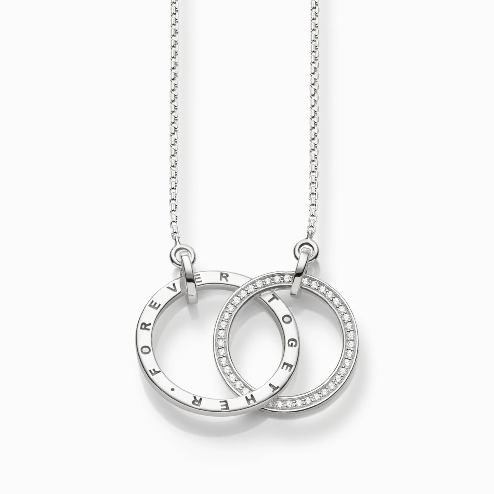 Women THOMAS SABO Necklaces-Necklace ForeverTogehter large silver
