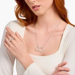 Women THOMAS SABO Necklaces-Necklace ForeverTogehter large silver