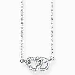 Women THOMAS SABO Necklaces|925 Silver-Necklace heart Together small