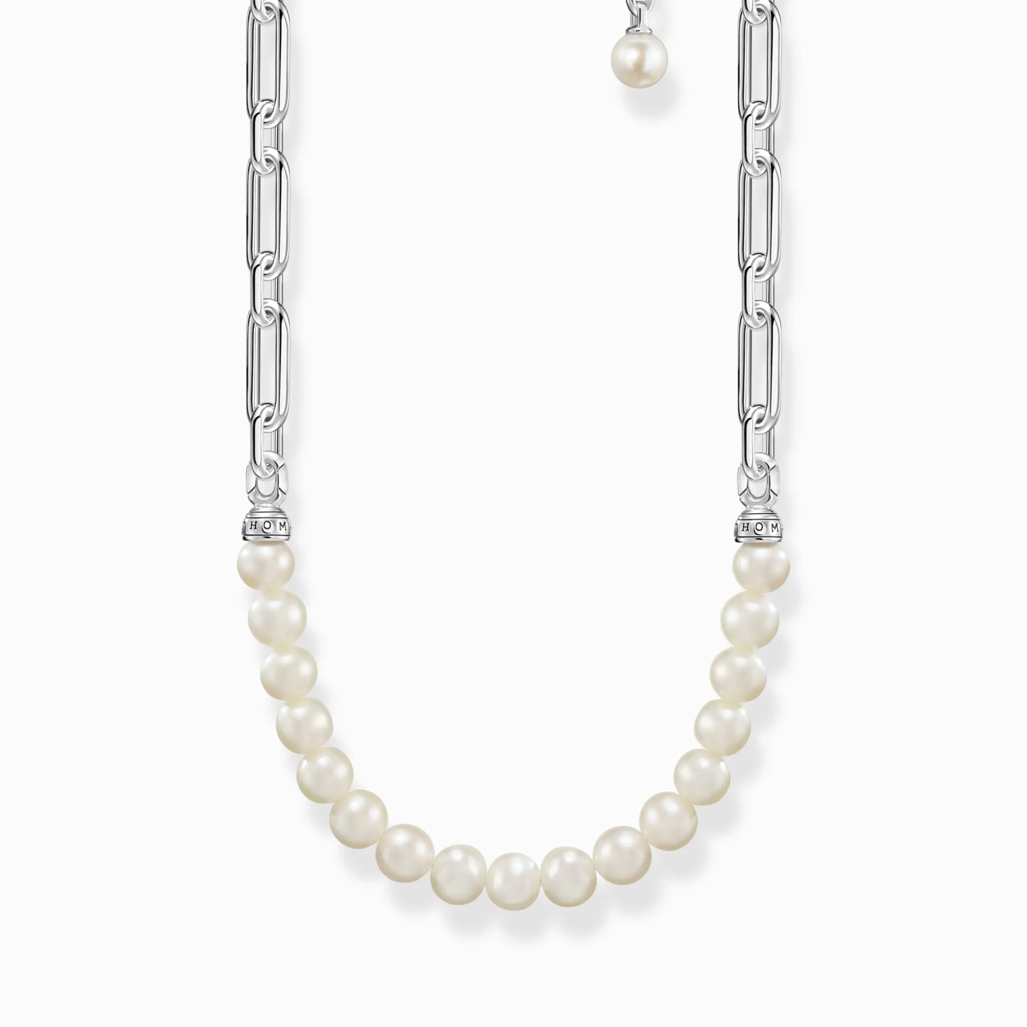 Women THOMAS SABO Necklaces-Necklace links and pearls silver