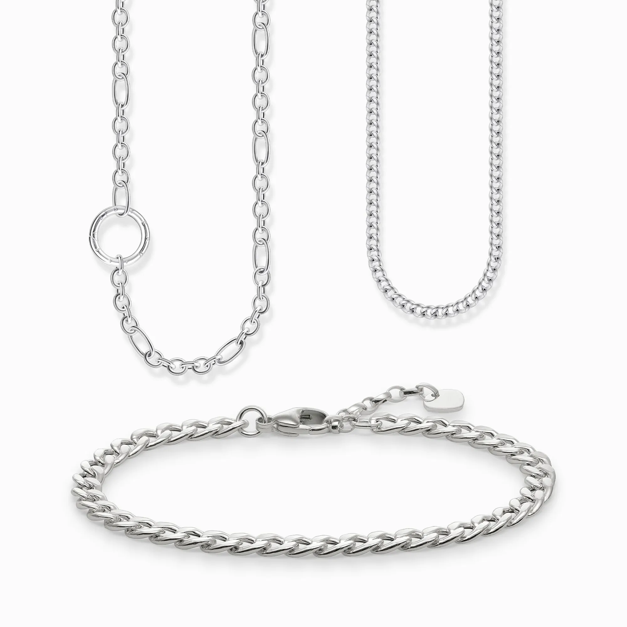 Women THOMAS SABO Necklaces-Necklace links silver