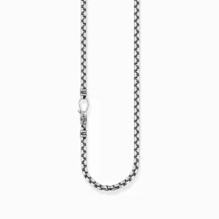Women THOMAS SABO Necklaces|Necklaces & Chains-Necklace links silver cross Thickness 5.00 mm (0.20 Inch)