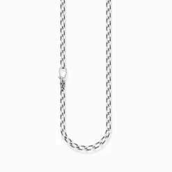 Women THOMAS SABO Necklaces|Necklaces & Chains-Necklace links silver cross Thickness 5.00 mm (0.20 Inch)