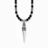 Women THOMAS SABO Necklaces|Necklaces & Chains-Necklace meditation, black