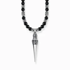 Women THOMAS SABO Necklaces|Necklaces & Chains-Necklace meditation, black