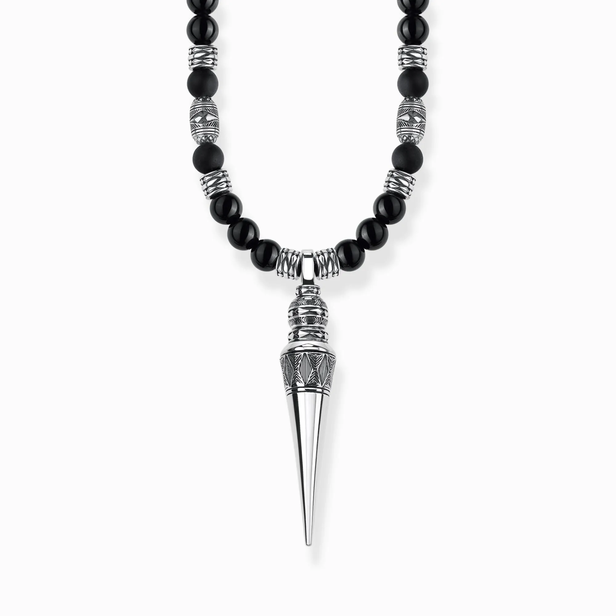 Women THOMAS SABO Necklaces|Necklaces & Chains-Necklace meditation, black