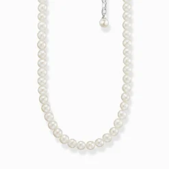 Women THOMAS SABO Necklaces-Necklace pearls silver