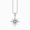 Women THOMAS SABO Necklaces-Necklace royalty star white
