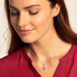 Women THOMAS SABO Necklaces-Necklace royalty star white
