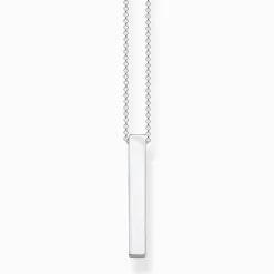 Women THOMAS SABO Necklaces-Necklace silver cuboid