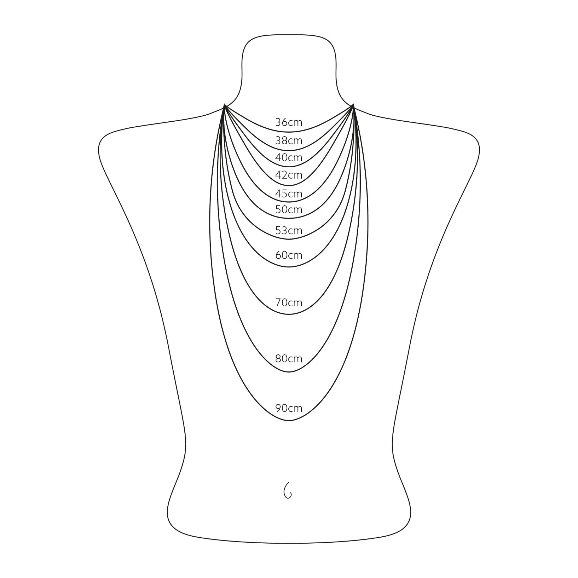 Women THOMAS SABO Necklaces-Necklace silver cuboid