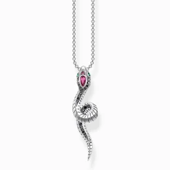 Women THOMAS SABO Necklaces-Necklace snake silver