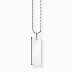 Women THOMAS SABO Necklaces-Necklace tag silver