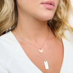 Women THOMAS SABO Necklaces-Necklace tag silver