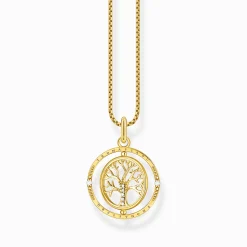 Women THOMAS SABO Necklaces-Necklace Tree of love gold