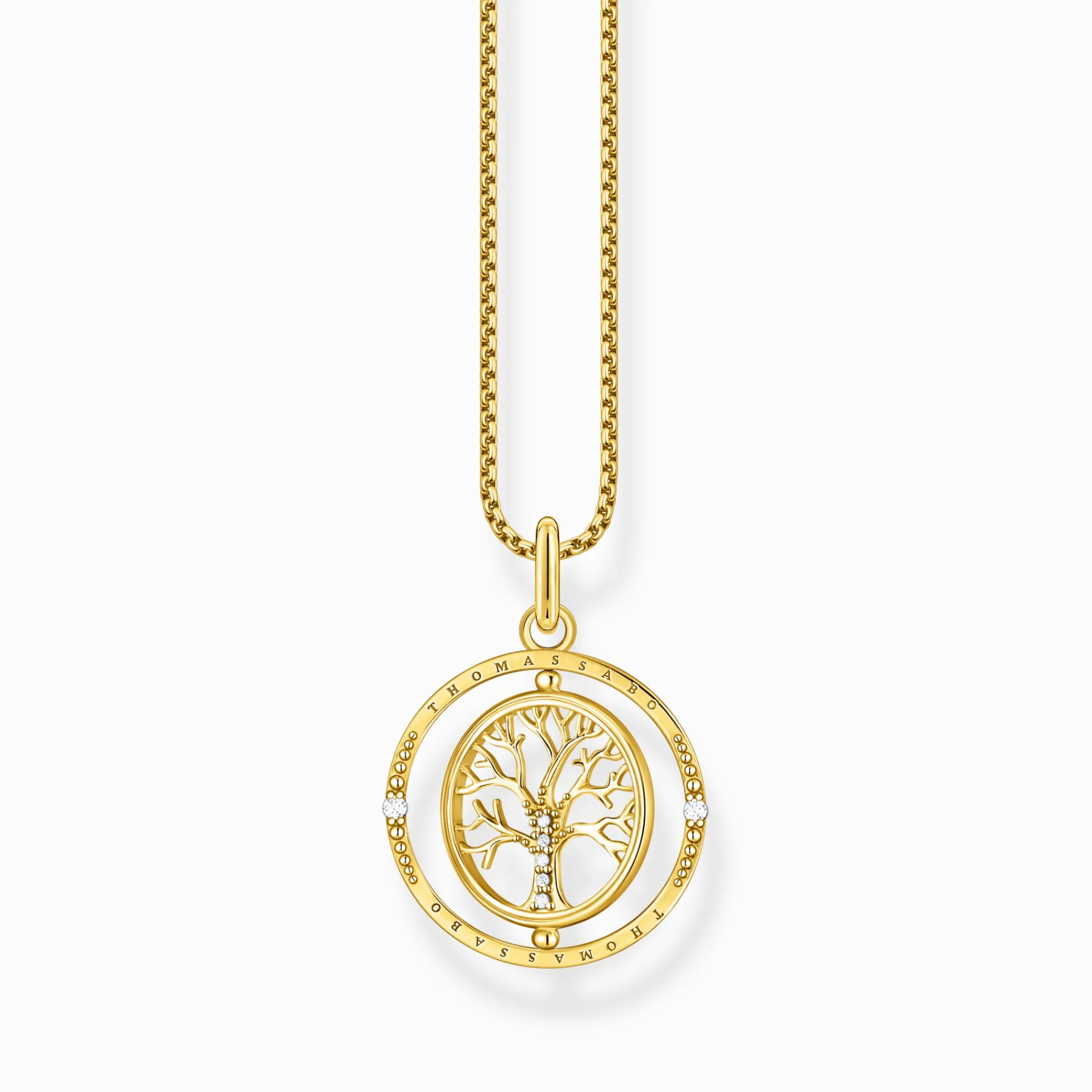 Women THOMAS SABO Necklaces-Necklace Tree of love gold