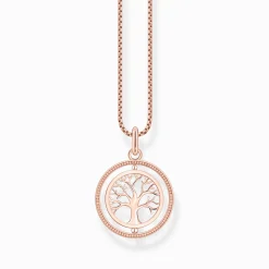 Women THOMAS SABO Necklaces-Necklace Tree of love rose gold