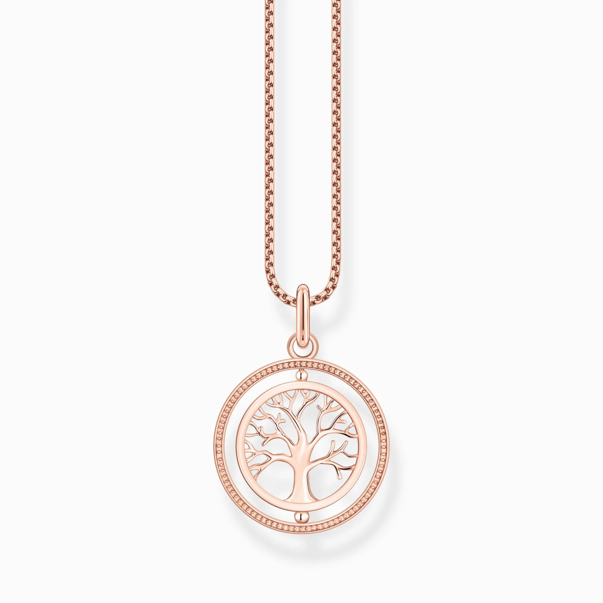 Women THOMAS SABO Necklaces-Necklace Tree of love rose gold