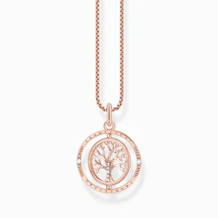 Women THOMAS SABO Necklaces-Necklace Tree of love rose gold