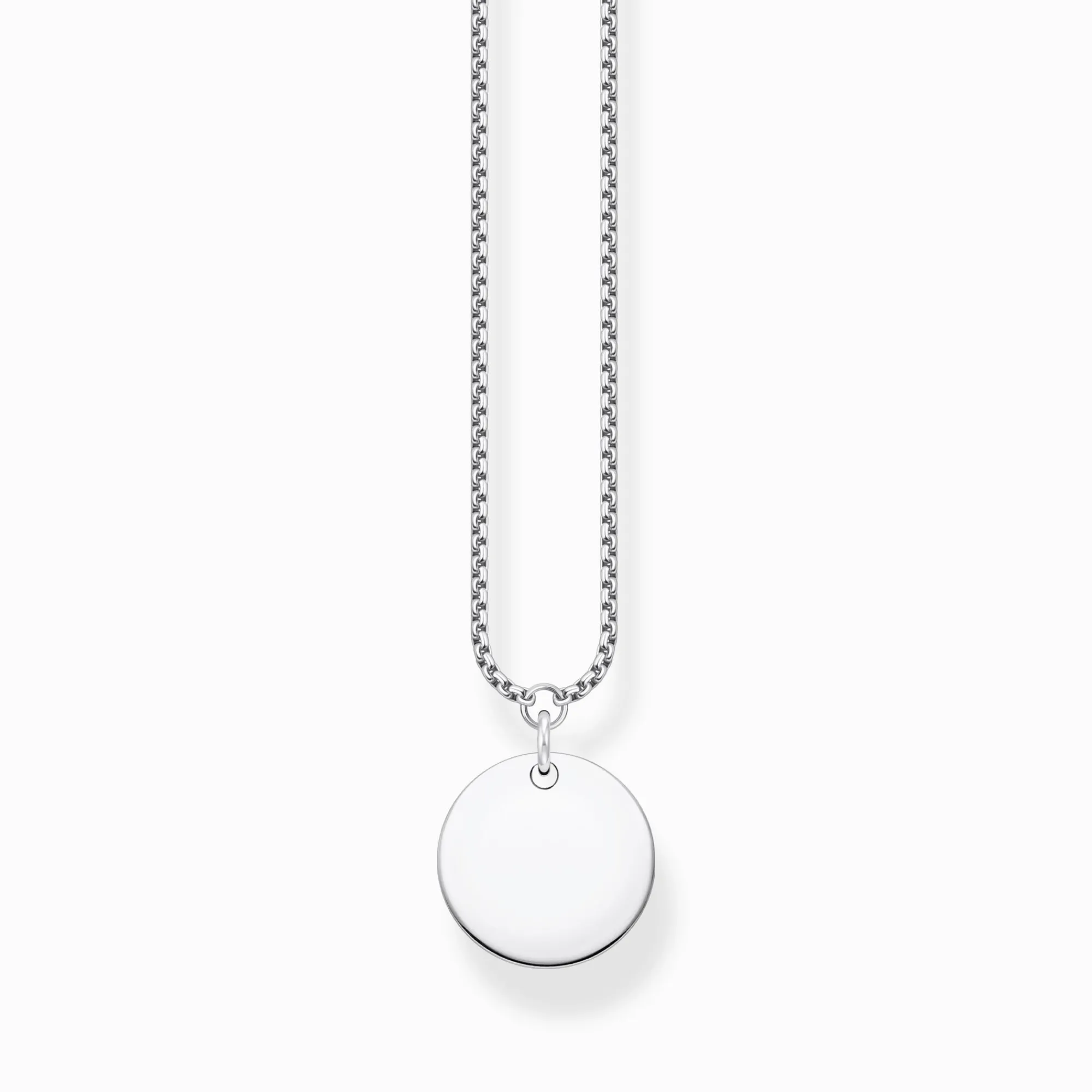 Women THOMAS SABO Necklaces-Necklace with disc silver