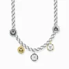 Women THOMAS SABO Necklaces|Necklaces & Chains-Necklace with discs Elements of Nature silver