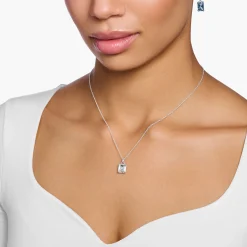 Women THOMAS SABO Necklaces-Necklace with white stone silver